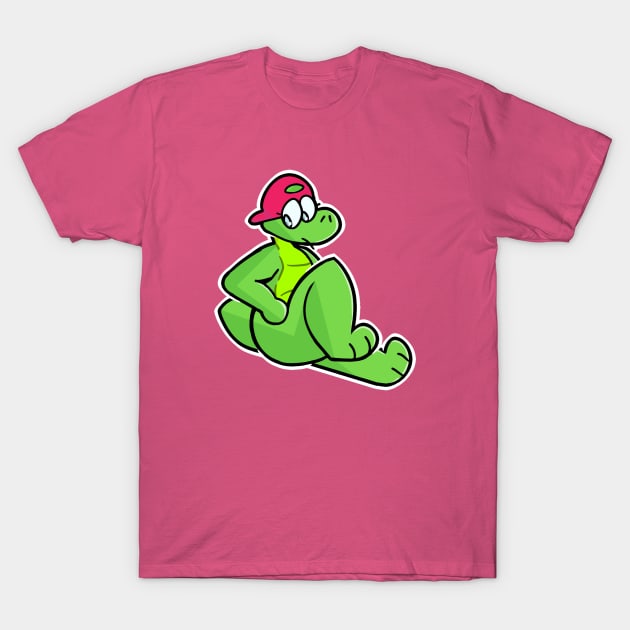 Alli the Alligator looking cute. T-Shirt by arosenbomb
